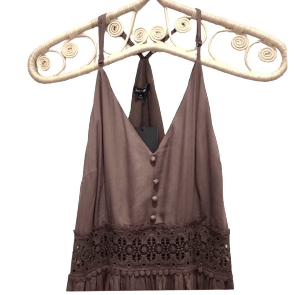 FashionNova Holy slit sleeveless Maxi dress size XL - Picture 3 of 7